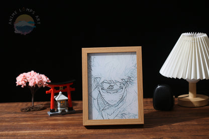 Naruto Uzumaki Painting Lamp Art (Naruto) ™