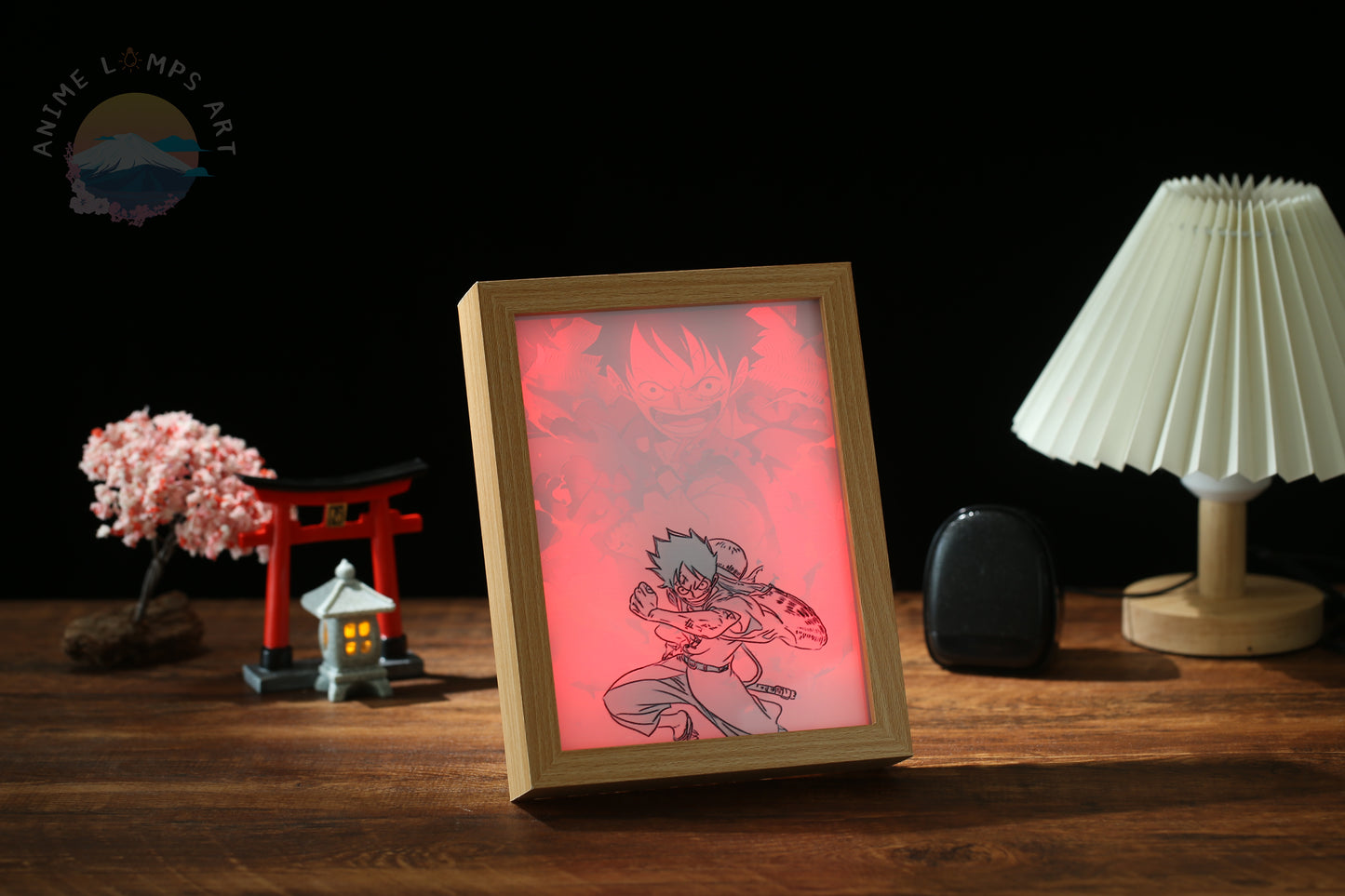 Monkey D. Luffy Painting Lamp Art (One Piece) ™