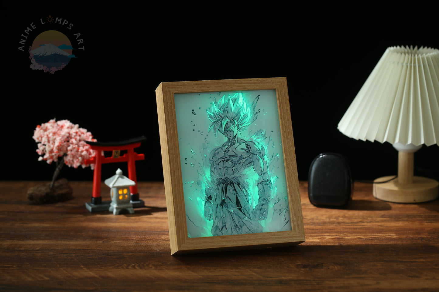 Son Goku Saiyan Painting Lamp Art (Dragon Ball) ™