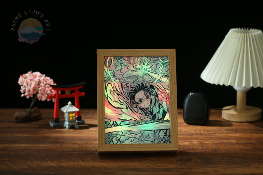 Demon Slayer Team Painting Lamp Art (Demon Slayer) ™