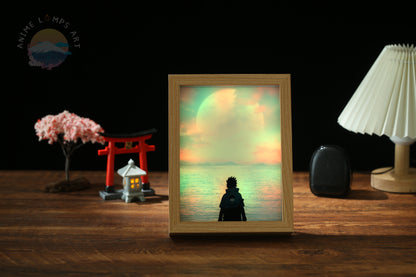 Sasuke Uchiha Painting Art Frame Lamp (Naruto) ™