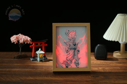 Son Goku Painting Lamp Art (Dragon Ball) ™