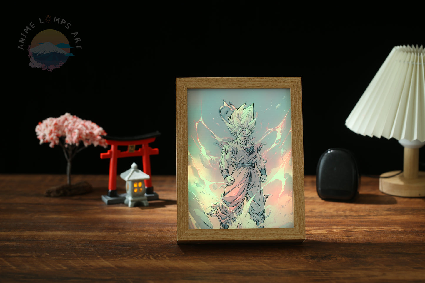 Son Goku Painting Lamp Art (Dragon Ball) ™