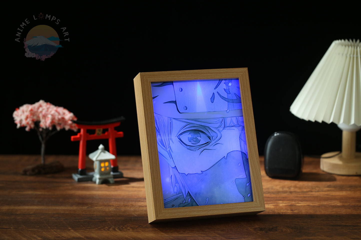 Kakashi Hatake Painting Lamp Art (Naruto) ™