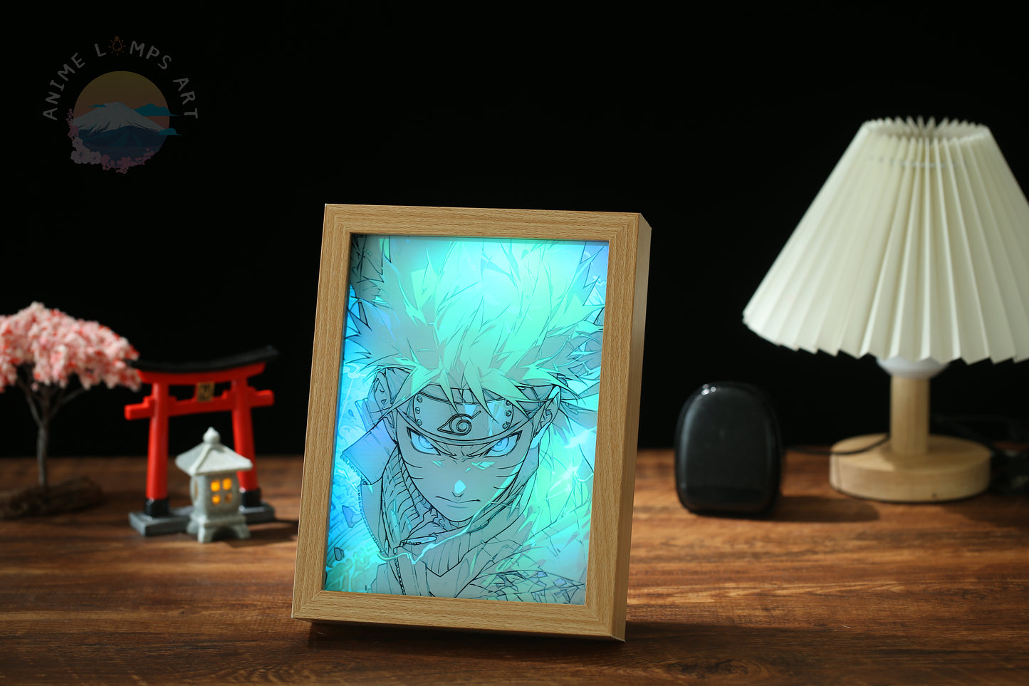 Naruto Uzumaki Painting Lamp Art (Naruto) ™